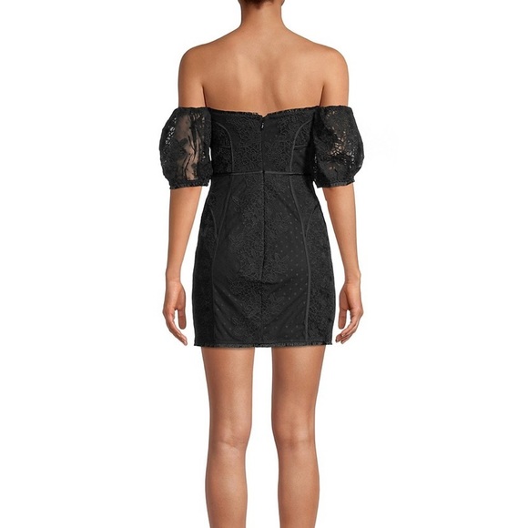 🌿|NWT|For Love & Lemons Azalea Lace Minidress - Picture 2 of 9